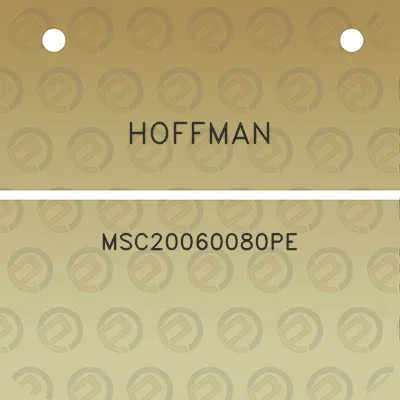 hoffman-msc20060080pe