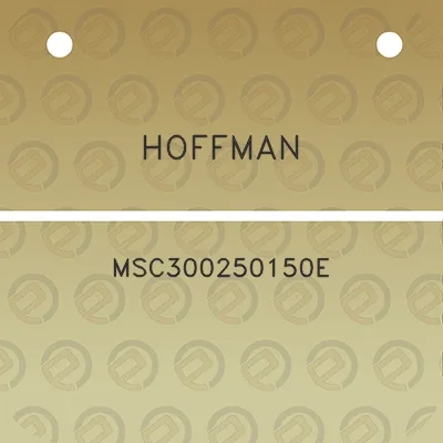 hoffman-msc300250150e