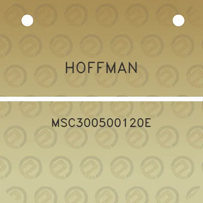 hoffman-msc300500120e