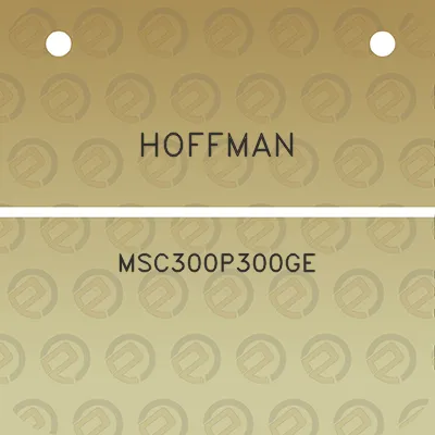 hoffman-msc300p300ge