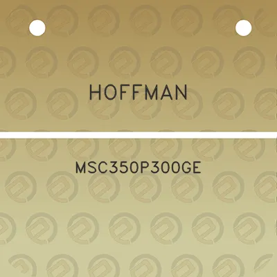 hoffman-msc350p300ge