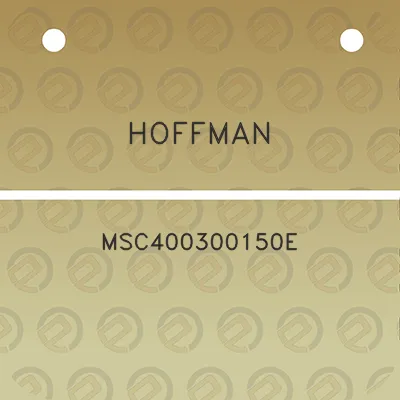 hoffman-msc400300150e