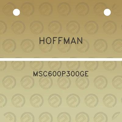 hoffman-msc600p300ge