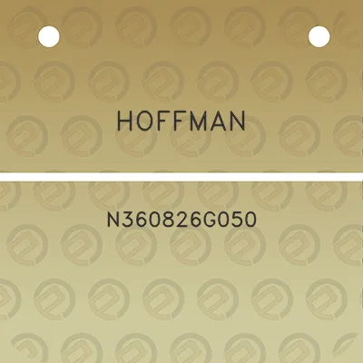 hoffman-n360826g050