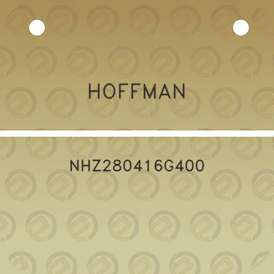 hoffman-nhz280416g400