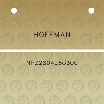 hoffman-nhz280426g300