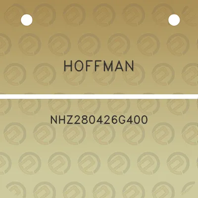 hoffman-nhz280426g400