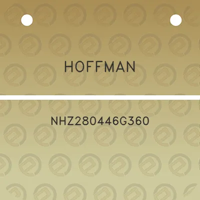 hoffman-nhz280446g360