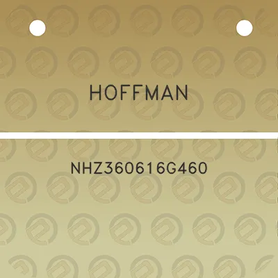 hoffman-nhz360616g460