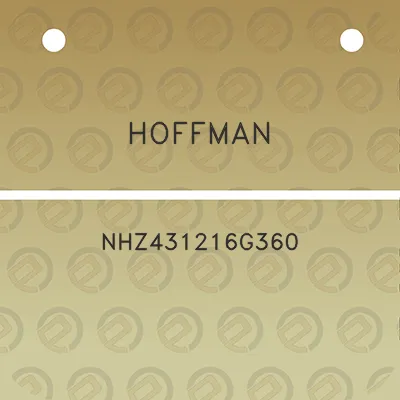 hoffman-nhz431216g360