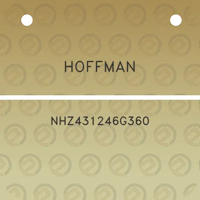 hoffman-nhz431246g360