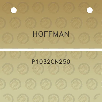 hoffman-p1032cn250