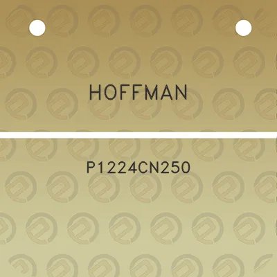 hoffman-p1224cn250