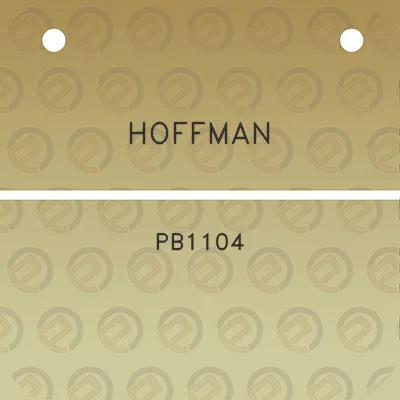 hoffman-pb1104