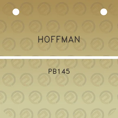 hoffman-pb145