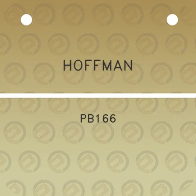 hoffman-pb166