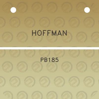 hoffman-pb185