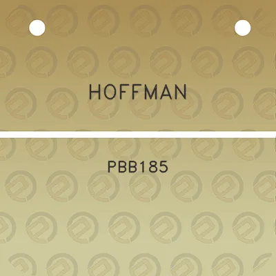 hoffman-pbb185