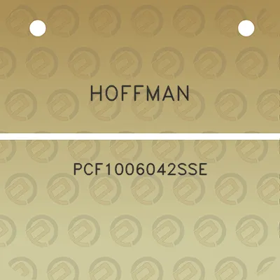 hoffman-pcf1006042sse