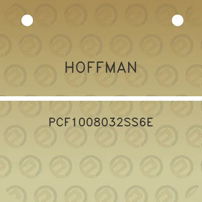 hoffman-pcf1008032ss6e