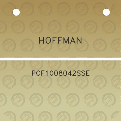 hoffman-pcf1008042sse