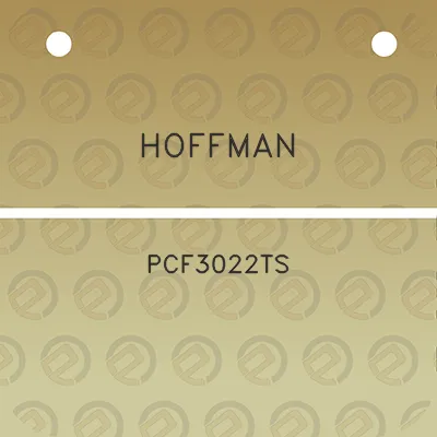 hoffman-pcf3022ts