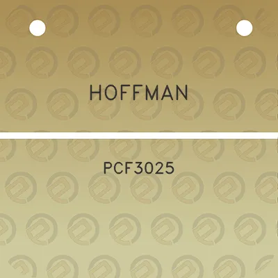 hoffman-pcf3025