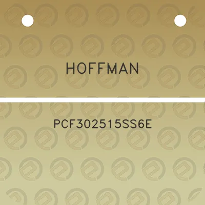 hoffman-pcf302515ss6e