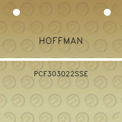 hoffman-pcf303022sse