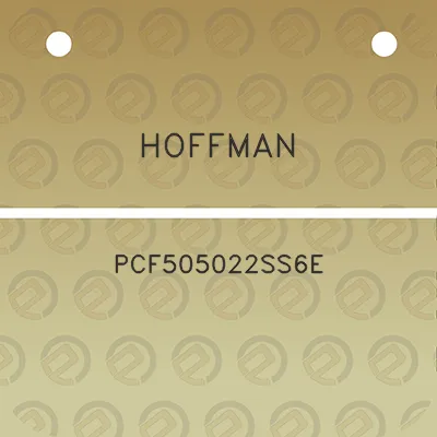 hoffman-pcf505022ss6e