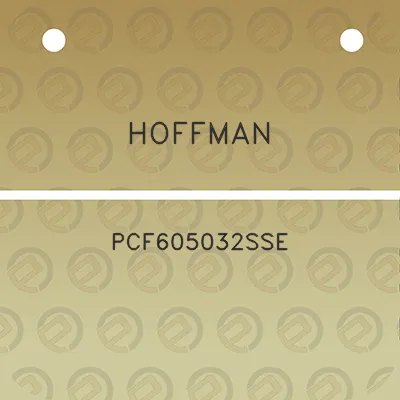 hoffman-pcf605032sse