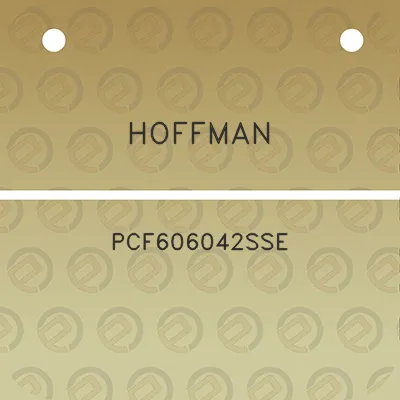 hoffman-pcf606042sse