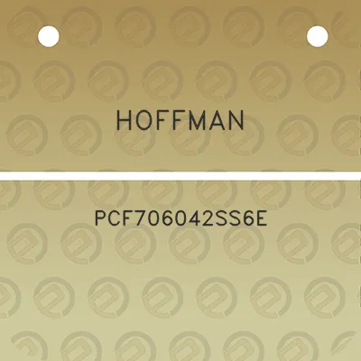 hoffman-pcf706042ss6e