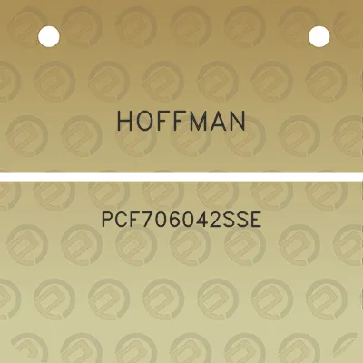 hoffman-pcf706042sse