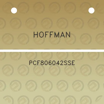 hoffman-pcf806042sse