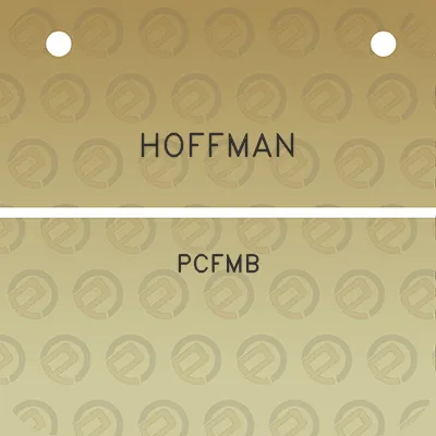 hoffman-pcfmb