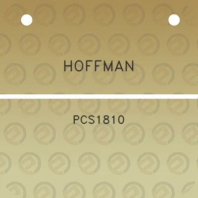 hoffman-pcs1810