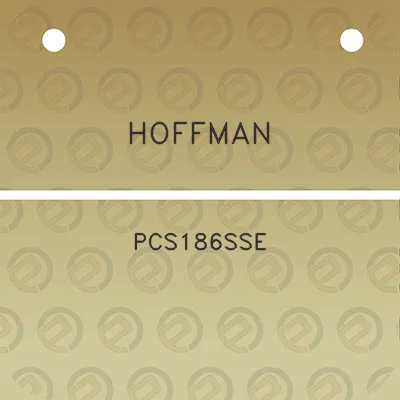 hoffman-pcs186sse