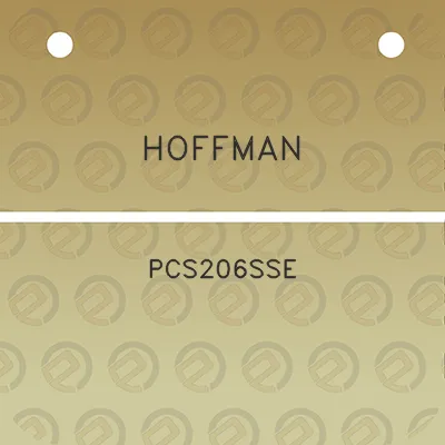 hoffman-pcs206sse