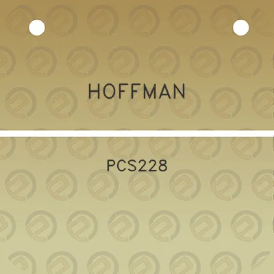 hoffman-pcs228