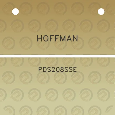 hoffman-pds208sse