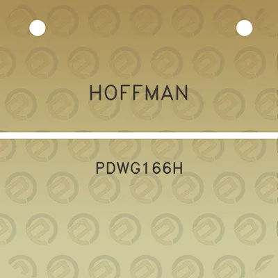 hoffman-pdwg166h