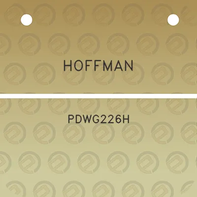 hoffman-pdwg226h