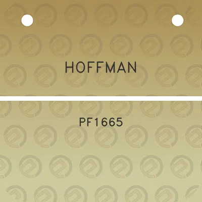 hoffman-pf1665