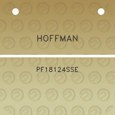 hoffman-pf18124sse