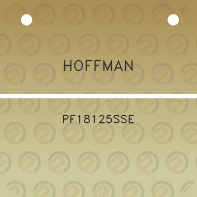 hoffman-pf18125sse