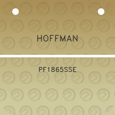 hoffman-pf1865sse