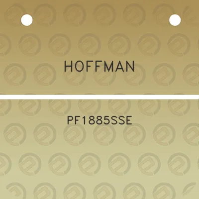 hoffman-pf1885sse