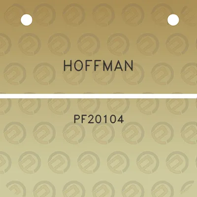 hoffman-pf20104