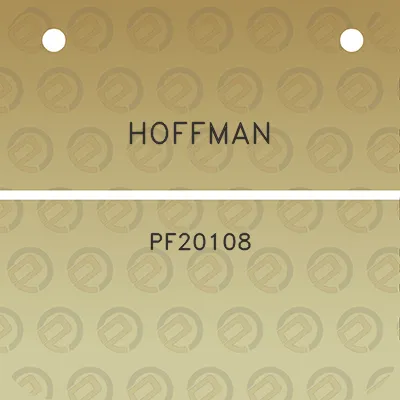 hoffman-pf20108